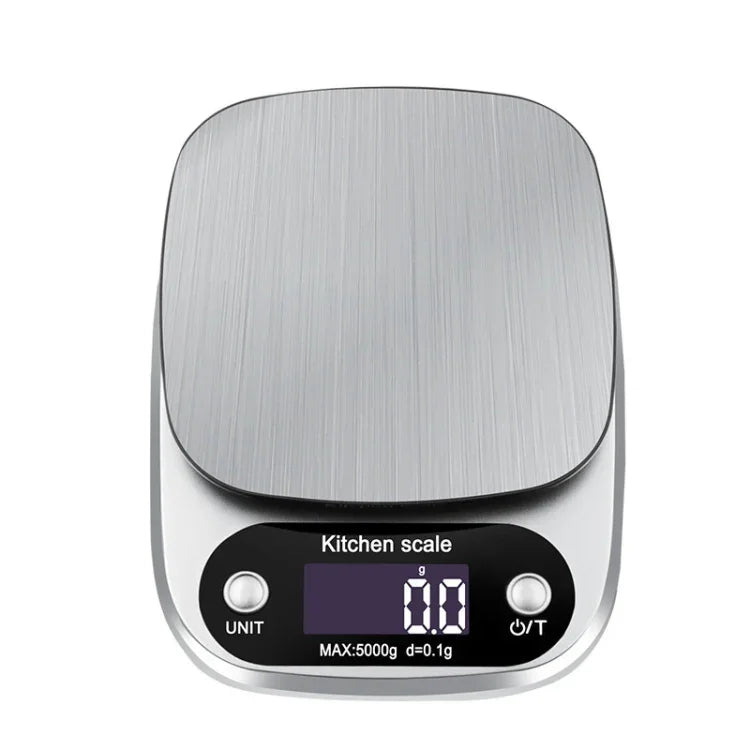 Kleine multifunktionale Küchenwaage, hochpräzise elektronische Waage mit LCD-Digitalanzeige, 3 kg/ 0,1 g, 5 kg/ 0,1 g, 10 kg/ 1 g