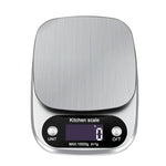 Kleine multifunktionale Küchenwaage, hochpräzise elektronische Waage mit LCD-Digitalanzeige, 3 kg/ 0,1 g, 5 kg/ 0,1 g, 10 kg/ 1 g