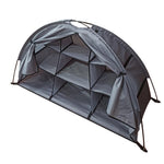 9-Fächer klappbares Camping-Stauraumzelt Schuhschrank für Reisen Wohnmobil Kleider-Organizer