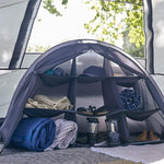 9-Fächer klappbares Camping-Stauraumzelt Schuhschrank für Reisen Wohnmobil Kleider-Organizer