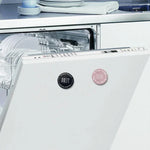 Runder Geschirrspülermagnet mit der Aufschrift „Sauber/Schmutzig“, doppelseitiger Geschirrspülermagnet