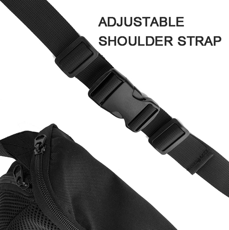 Universelle Bluetooth Lautsprecher Messenger Bag Brusttasche Handtasche für JBL Flip Serie/UE BOOM 3/Beats Pill usw., Blau, Schwarz