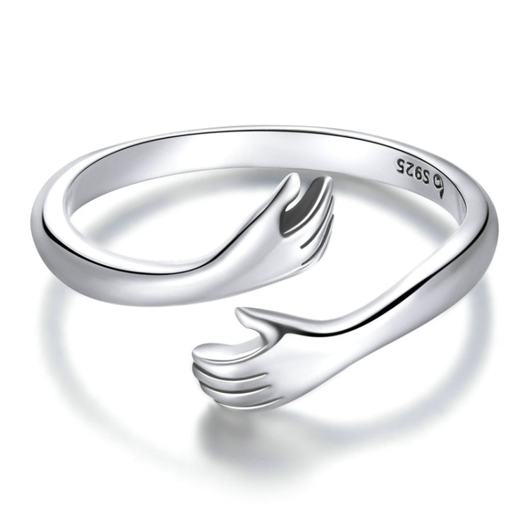925er Sterlingsilber „Warme Umarmung“ offener, verstellbarer Ring, BSR176, BSR176-B, BSR176-C