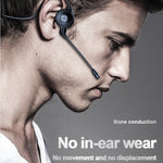 M1 Stereo-Sound Lauf-Sport Knochenleitung Bluetooth-Kopfhörer mit Mikrofon