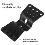50 Stück/Packung Sonnenschutznetz-Clips Garten Gewächshaus Netz Sonnenschutz Tuch Befestigung, Schmetterlingstyp