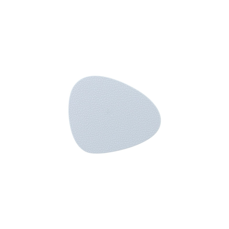 10pcs Teardrop-Shaped Silicone Table Insulation Mat Leather Textured Kitchen Cup And Pot Mat, Coaster(Gray), Coaster(Red), Coaster(Pink), Coaster(Green), Coaster(Blue)