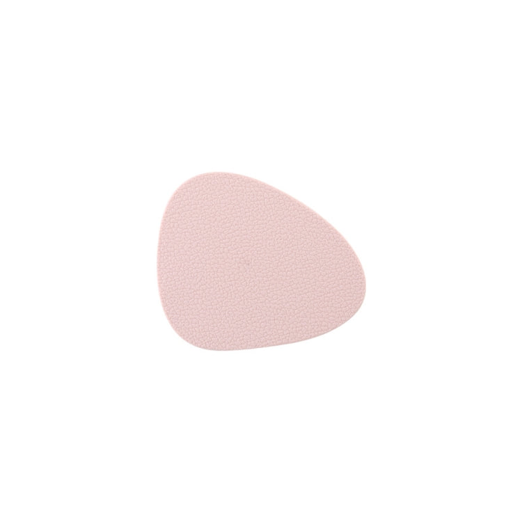 10 Stück tropfenförmige Silikon-Tischunterlage mit Lederstruktur, Küchenbecher- und Topfunterlage, Untersetzer (Grau), Untersetzer (Rot), Untersetzer (Pink), Untersetzer (Grün), Untersetzer (Blau)