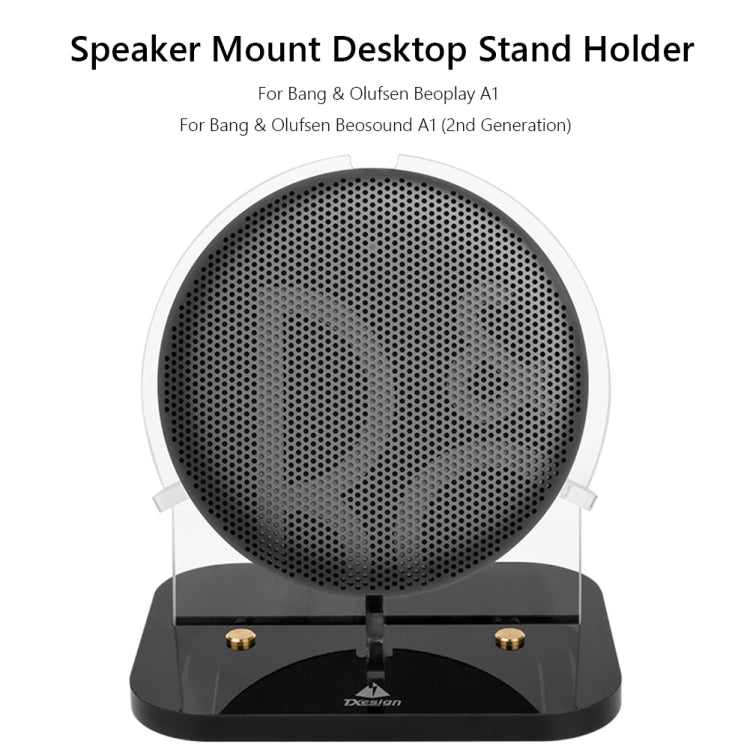 Für B&O Beoplay A1 / Beosound A1 2. Lautsprecher Acryl-Tischständer Halterung, für B&O Beoplay A1