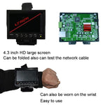 JSK-4300B 4,3 Zoll Handgerät zur Netzwerkkabelüberwachung mit 12 V Ausgang, 4,3 Zoll (mit US-Stecker-Netzteil), 4,3 Zoll (mit EU-Stecker-Netzteil), 4,3 Zoll (mit UK-Stecker-Netzteil), 4,3 Zoll (mit AU-Stecker-Netzteil)