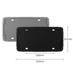 For North American Models Silicone License Plate Frame, Screw Accessories