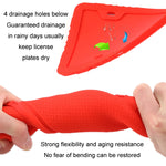 For North American Models Silicone License Plate Frame, Screw Accessories