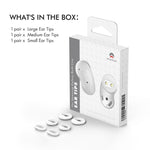 For Samsung Galaxy Buds Live AhaStyle PT132 S+M+L Silicone Earbud