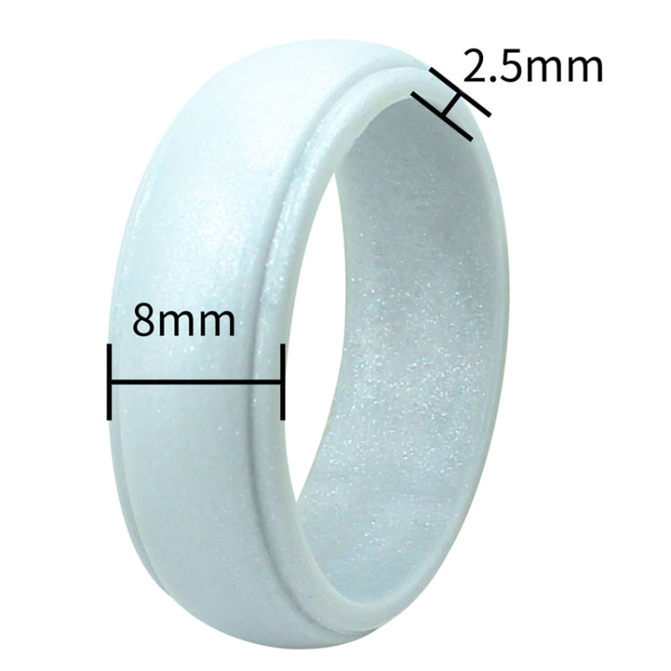 SH800-140 8mm breiter, gebogener Silikonring mit abgerundeter Stufe, Nr. 13, Nr. 14