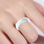 SH100 5,7mm Breiter Silikonring Glitzer Partnerring, Nr.8, Nr.9, Nr.10