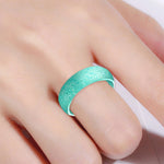 SH100 5,7mm Breiter Silikonring Glitzer Partnerring, Nr.8, Nr.9, Nr.10