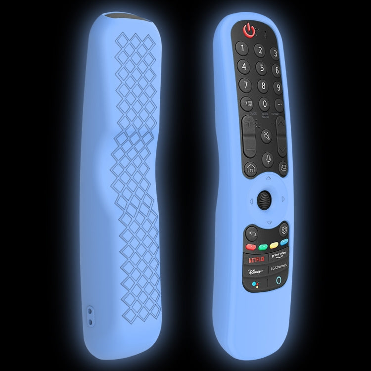 Für LG AN-MR21GC / AN-MR21N / AN-MR21GA TV-Fernbedienung Silikonhülle, GS0020 Schwarz, GS0020 Weiß, GS0020 Leuchtblau, GS0020 Leuchtgrün