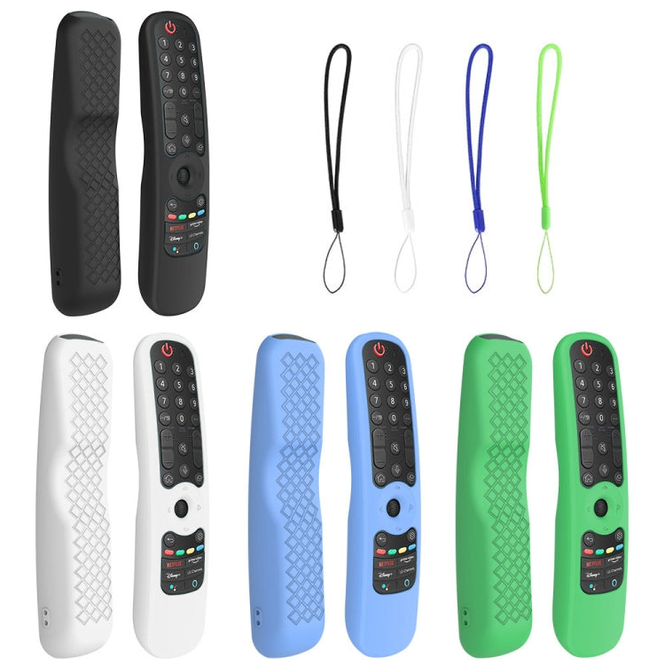 Für LG AN-MR21GC / AN-MR21N / AN-MR21GA TV-Fernbedienung Silikonhülle, GS0020 Schwarz, GS0020 Weiß, GS0020 Leuchtblau, GS0020 Leuchtgrün