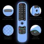 Für LG AN-MR21GC / AN-MR21N / AN-MR21GA TV-Fernbedienung Silikonhülle, GS0020 Schwarz, GS0020 Weiß, GS0020 Leuchtblau, GS0020 Leuchtgrün
