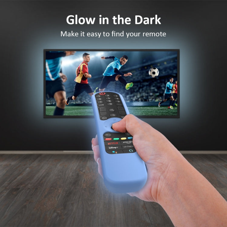 Für LG AN-MR21GC / AN-MR21N / AN-MR21GA TV-Fernbedienung Silikonhülle, GS0020 Schwarz, GS0020 Weiß, GS0020 Leuchtblau, GS0020 Leuchtgrün