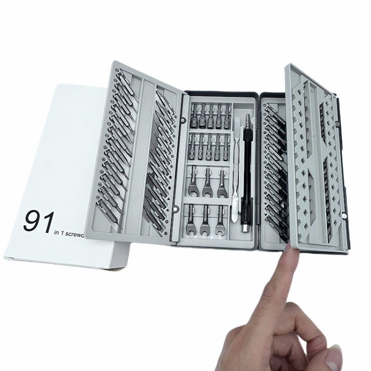 91-in-1 Schraubendreher-Set Handy-Laptop-Reparatur-Kombinationswerkzeug, 91-in-1