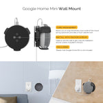 AhaStyle PT62 Wandhalterung Smart Speaker Halterung, Für Google Home Mini Schwarz, Für Google Home Mini Weiß, Für Amazon Echo Dot 3 Schwarz, Für Amazon Echo Dot 3 Weiß