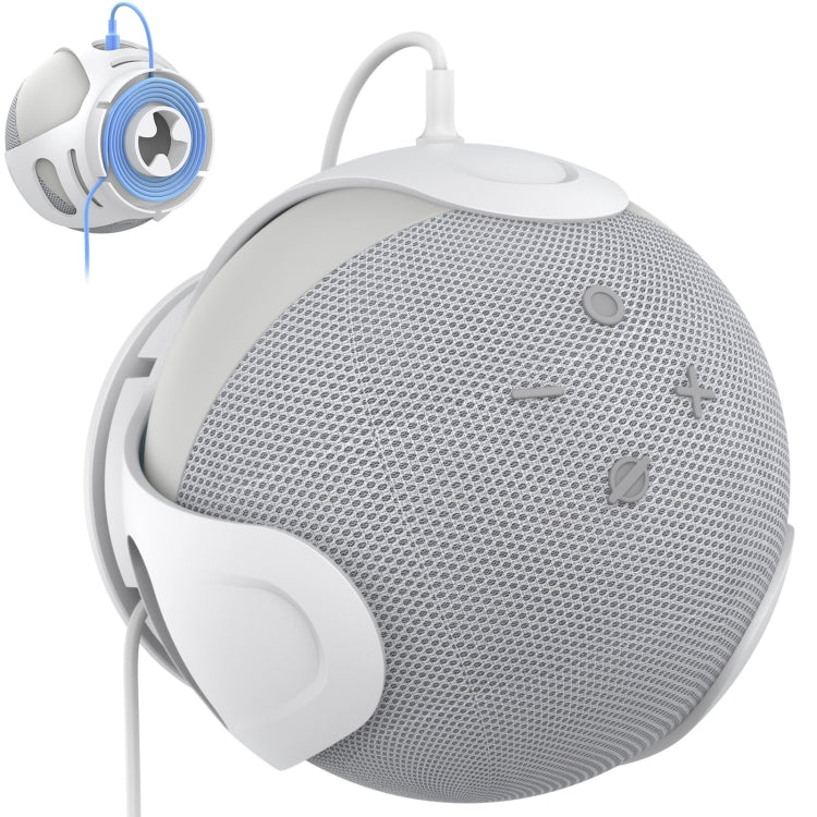 Für Amazon Echo Dot 4/5 AhaStyle PT183 Lautsprecher-Wandhalterung, Für Amazon Echo Dot 4/5 Weiß, Für Amazon Echo Dot 4/5 Schwarz