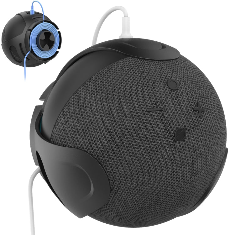 Für Amazon Echo Dot 4/5 AhaStyle PT183 Lautsprecher-Wandhalterung, Für Amazon Echo Dot 4/5 Weiß, Für Amazon Echo Dot 4/5 Schwarz