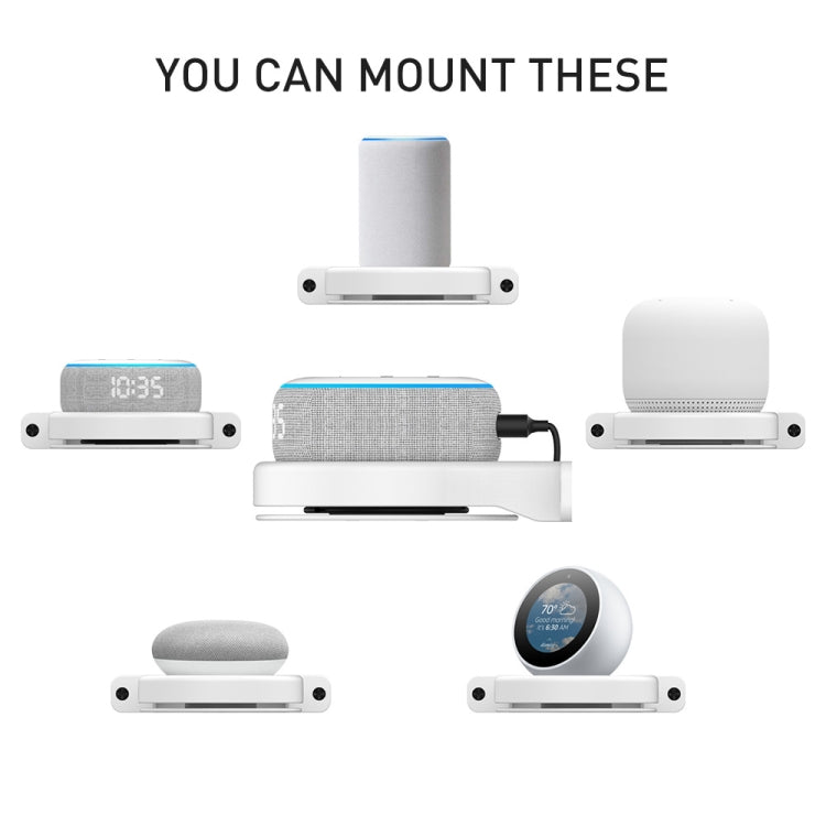 AhaStyle DD96 Ständer zur Wandaufbewahrung, für Amazon Echo Dot 3/4, für Google Wifi, für Apple HomePod Mini