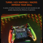 Kabelgebundener RGB-Gamepad-Controller für PC/Switch, BIGBIGWON C1 S