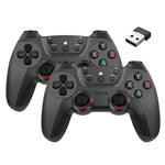 KM-029   2.4G One for Two Doubles Wireless Controller Support PC / Linux / Android / TVbox, KM-029 (Vitality Orange), KM-029 (Rose Pink), KM-029 (Lemon Yellow), KM-029 (Mountain Blue), KM-029 (Battle Gray), KM-029 (Elegant Silver), KM-029 (Mint Green) ...