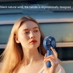 USB Outdoor Mini Handventilator mit bürstenlosem Motor, Stil:, 1200mAh, 1500mAh