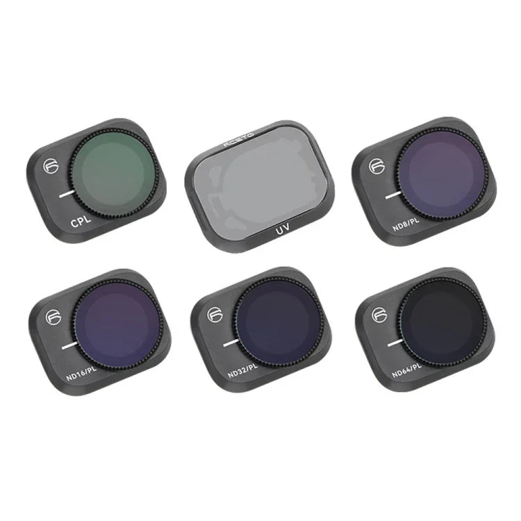 Für DJI Mini 3 Pro RCSTQ PL-Filter Drohnenzubehör, ND8/PL, ND16/PL, ND32/PL, ND64/PL, 4-in-1 ND/PL 8/16/32/64, 6-in-1 UV+CPL+ND/PL 8/16/32/64
