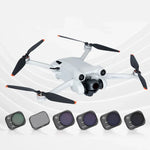 Für DJI Mini 3 Pro RCSTQ PL-Filter Drohnenzubehör, ND8/PL, ND16/PL, ND32/PL, ND64/PL, 4-in-1 ND/PL 8/16/32/64, 6-in-1 UV+CPL+ND/PL 8/16/32/64
