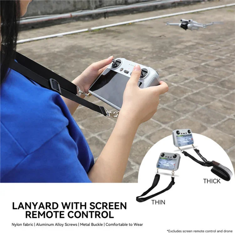 Für DJI Mini 3 Pro RC Smart Controller RCSTQ Lanyard Drohnenzubehör, dünne Ausführung