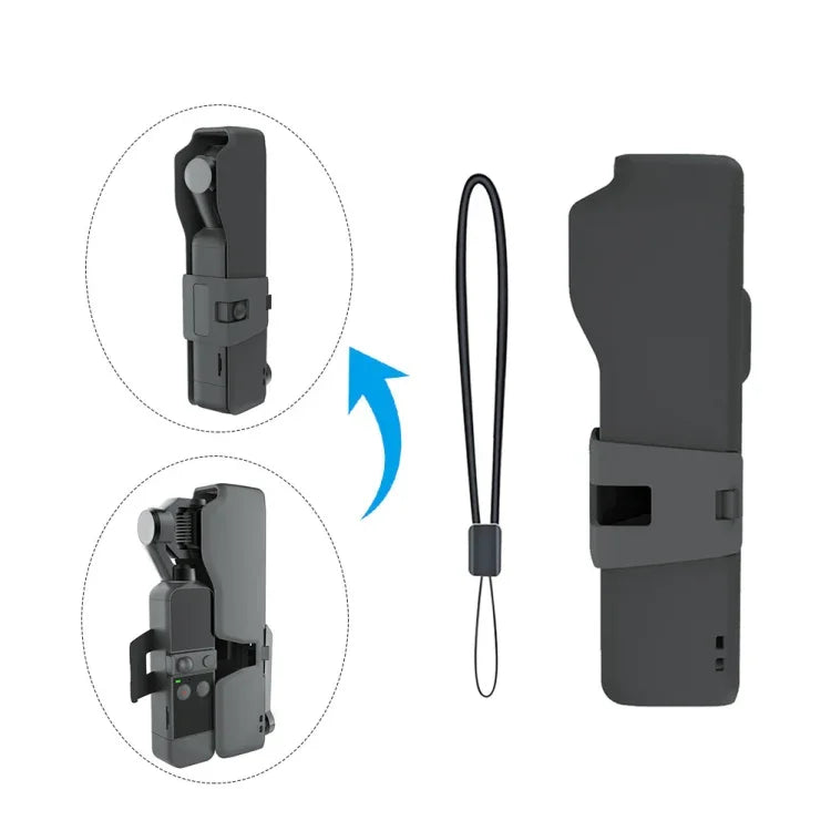 Tragetasche/Aufbewahrungsbox RCSTQ für DJI OSMO Pocket 2 mit Trageschlaufe, für DJI OSMO Pocket 2