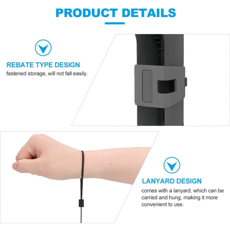 Tragetasche/Aufbewahrungsbox RCSTQ für DJI OSMO Pocket 2 mit Trageschlaufe, für DJI OSMO Pocket 2