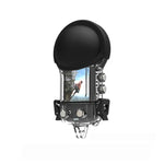 Die Silikon-Schutzhülle für die Insta360 X3 muss zusammen mit der wasserdichten Hülle und dem Objektivdeckel verwendet werden.