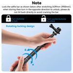 TELESIN 3M Carbonfaser-Selfie-Stick-Monopod mit 1/4-Zoll-Schraube für Action-Kameras, 3 m