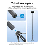 TELESIN 3M Carbonfaser-Selfie-Stick-Monopod mit 1/4-Zoll-Schraube für Action-Kameras, 3 m