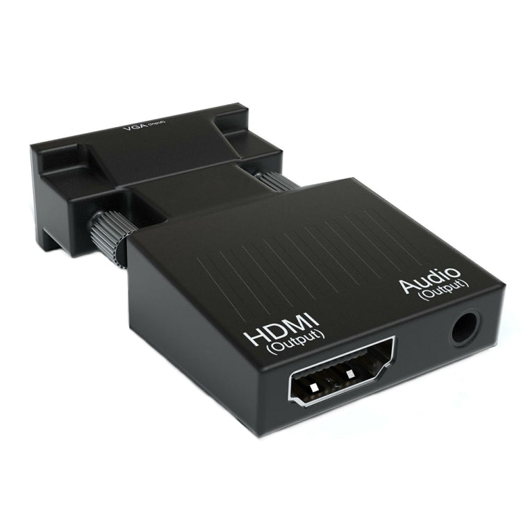 Projektor HDMI Adapter mit Audiokabel Computer HD Konverter, HDMI zu VGA, VGA zu HDMI