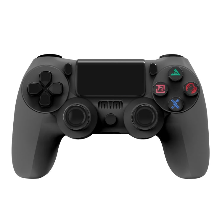 Für PS4 Kabelloser Bluetooth Gamecontroller mit Lichtleiste Dual-Vibrations-Gamepad, Weiß, Schwarz, Rot, Blau, Grün, Rosarot, Buchstabe, Linie, Feuergeist, Cartoon, Hulk, Skelett, Zahnrad, Blitz, Flamme, Wolke, Ausbruch, Holzmaserung, Sternrot