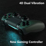 KM048 Für PS4 Bluetooth Wireless Gamepad Controller 4.0 Mit Lichtleiste, KM048 (Vitality Orange), KM048 (Rose Pink), KM048 (Lemon Yellow), KM048 (Mountain Blue), KM048 (Battle Gray), KM048 (Elegant Silver), KM048 (Elegant White), KM048 (Mint Green)