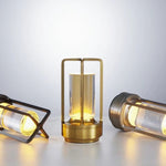 Vintage Vollaluminium Kreuz Tischlampe Hotel Tragbar Outdoor Camping Touch Nachtlampe, 2000mAh (Bronze), 2600mAh (Bronze), 2000mAh (Silber), 2600mAh (Silber), 2000mAh (Matt Schwarz), 2600mAh (Matt Schwarz)