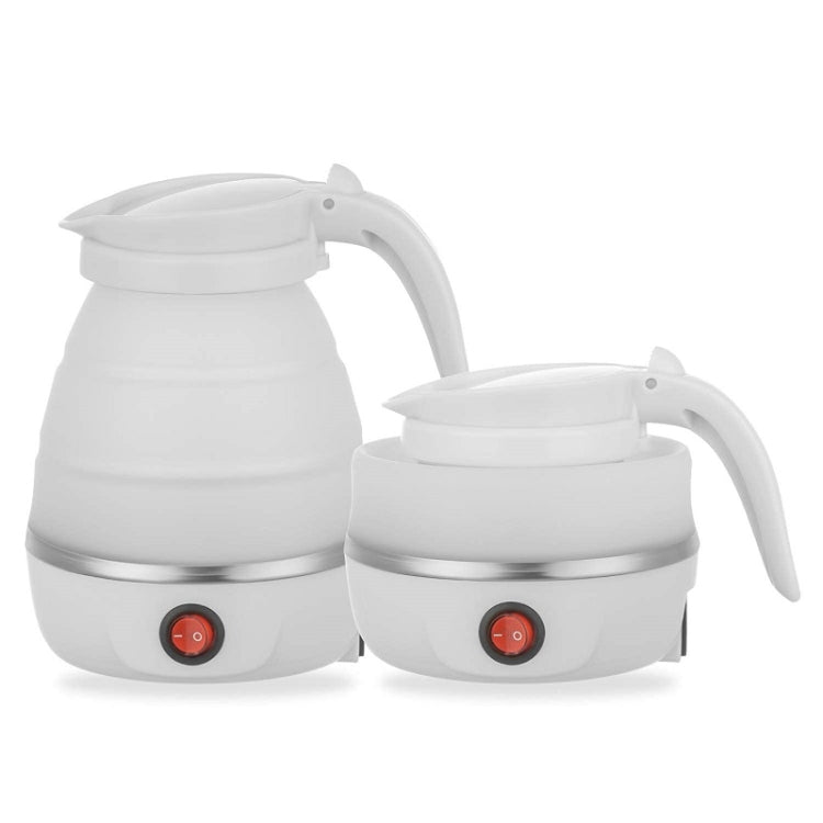 Tragbarer, faltbarer Wasserkocher aus Silikon für Zuhause und unterwegs, EU-Stecker 220 V, US-Stecker 110 V, UK-Stecker