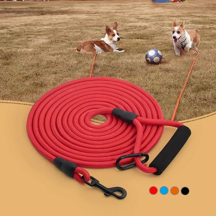 Sh36 Kletterseil Hundeleine Fette und lange Hundeleine für das Training und die Nachverfolgung, 1,5 m, 2 m, 5 m, 10 m, 3 m