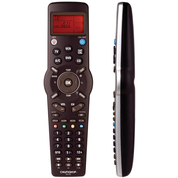 CHUNGHOP RM-991 6-in-1 Universal Lern-Infrarot Universalfernbedienung