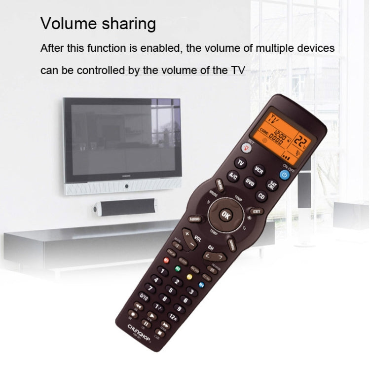 CHUNGHOP RM-991 6-in-1 Universal Lern-Infrarot Universalfernbedienung
