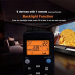 CHUNGHOP RM-991 6-in-1 Universal Lern-Infrarot Universalfernbedienung