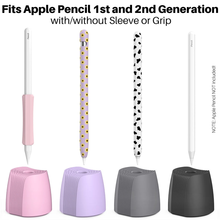 Für Apple Pencil 1 / 2 AhaStyle PT-LC04 Handschrift Stift Silikon Basis Ständer