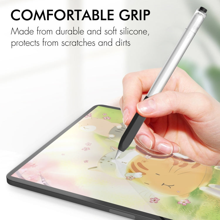Für Apple Pencil 2 AhaStyle PT-LC05 Jelly Style Translucente Silikon Schutzhülle für Stift
